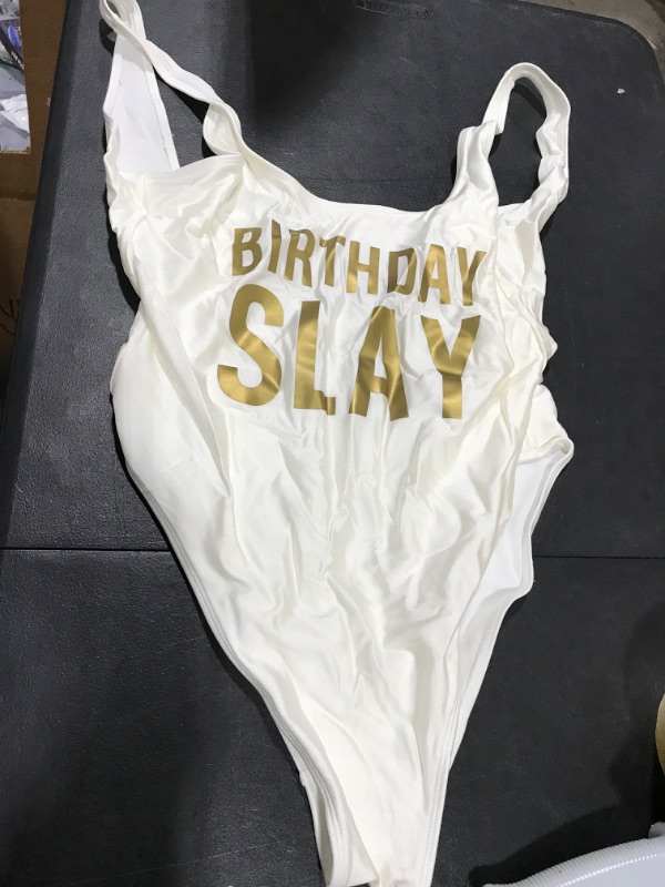 Photo 1 of Birthday Slay Tank Top One Piece Size XL