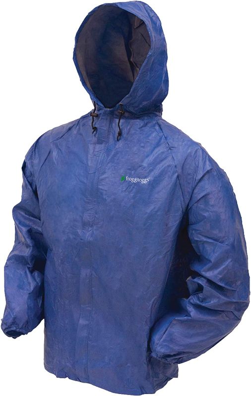 Photo 1 of FROGG TOGGS Men's Ultra-Lite2 Waterproof Breathable Jacket SIZE - SMALL/MEDIUM 
