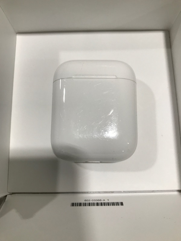 Photo 6 of Apple AirPods (2nd Generation) Wireless Earbuds with Lightning Charging Case Included. Over 24 Hours of Battery Life, Effortless Setup. Bluetooth Headphones for iPhone