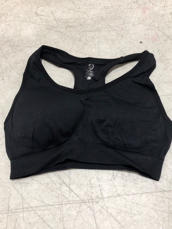 Photo 1 of 1x black sports bra