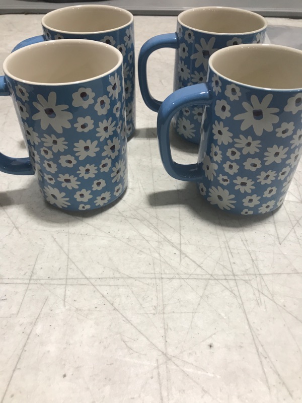 Photo 2 of 16oz Stoneware Tiny Flowers Mug - Room Essentials™(4)
