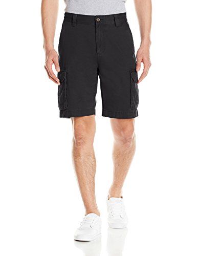 Photo 1 of Amazon Essentials Men's Classic-Fit 10” Cargo Short, Black, 32