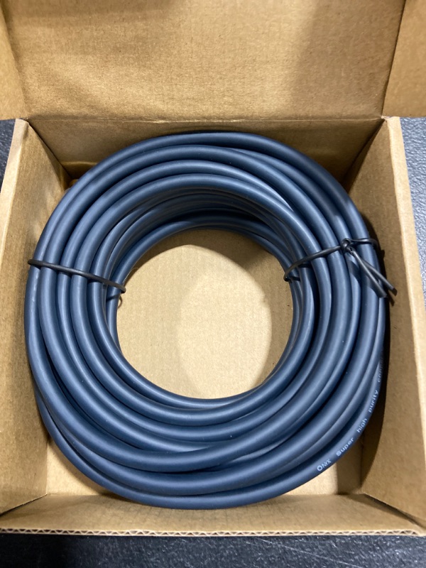 Photo 2 of PRO Series Subwoofer Cable - Dual Shielded with Gold Plated RCA to RCA Connectors (35 Feet)
