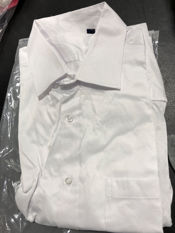 Photo 2 of Alimens & Gentle French Cuff Regular Fit Dress Shirts (Cufflink Included) White New 16.5" Neck 34"-35" Sleeve