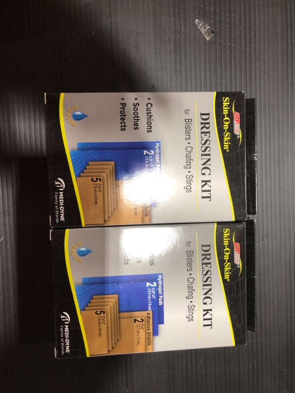 Photo 2 of 2Toms Skin-On-Skin Dressing Kit - Medical Grade Adhesive Bandages - Blisters, Stings, Chafing & Skin Irritations (All Day Wear) 2 boxes