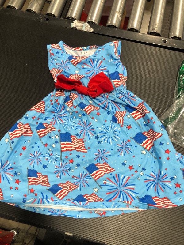 Photo 1 of 4 of July dress 3to4 years  