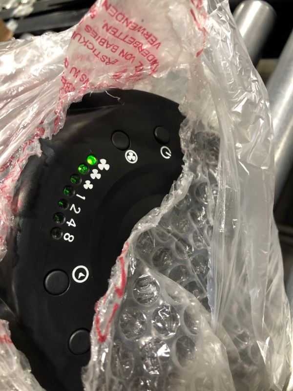 Photo 1 of Air Monster 42" Oscillating Tower Fan with Remote Control, Quiet Bladeless Fan, 3 Speed Setting, 7.5 Hour Timer, 90° Oscillation, for Bedroom and Home Office Use, Black, 15718-R--FACTORY SEALED ---MINOR BOX DAMAGE 
