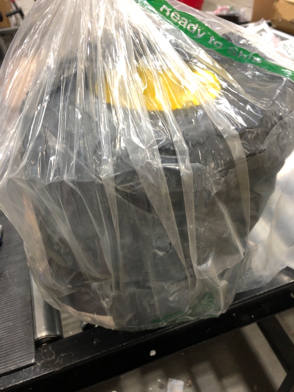 Photo 1 of (4 Pack) AR-PRO 4.10/3.50-4" All Purpose Utility Air Tires and yellow Wheel - with 10" Inner Tube, 5/8" Axle Bore Hole, 2.2" Offset Hub and Double Sealed Bearings for Hand Trucks and Gorilla Cart