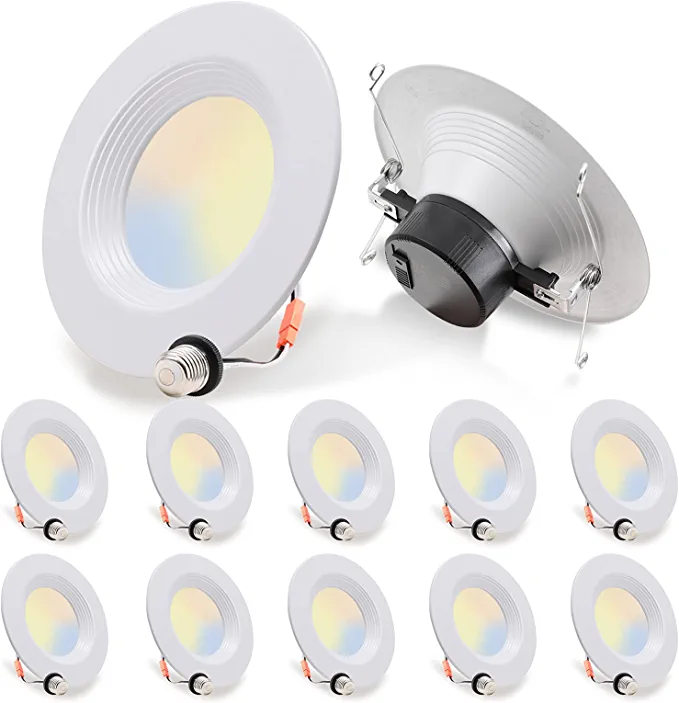 Photo 1 of 12 PACK - 5/16 INCH  LED RECESS DOWNLIGHT, ETL LISTED 