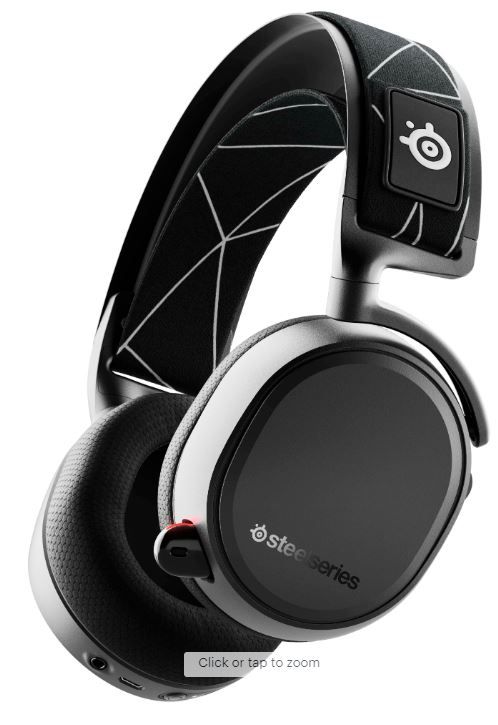 Photo 1 of SteelSeries - Arctis 9 Wireless Gaming Headset for PC, PS5, and PS4 - Black