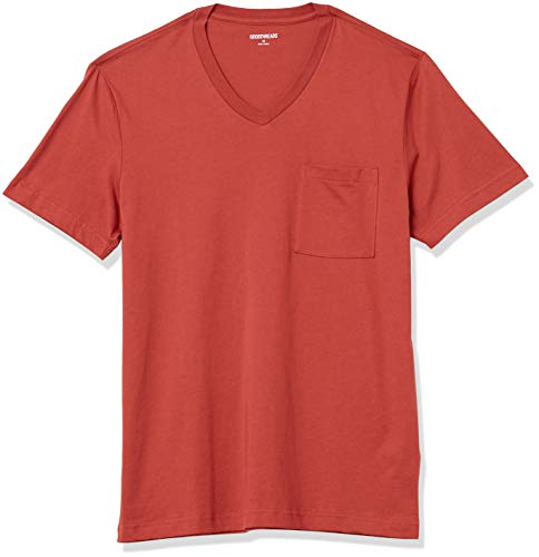 Photo 1 of Amazon Brand - Goodthreads Men's "the Perfect V-Neck T-Shirt" Short-Sleeve Cotton, Copper, X-Large-3PK