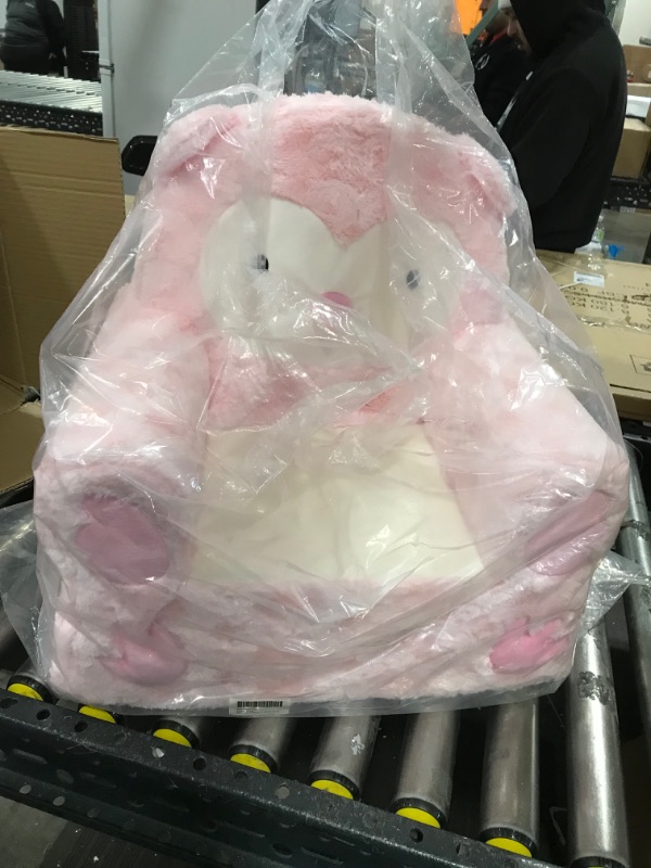 Photo 2 of Animal Adventure - Sweet Seats - Pink Owl Children's Plush Chair