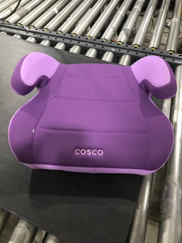 Photo 3 of Cosco Topside Child Safe Belt Positioned Backless Booster Car Seat, Purple Grape