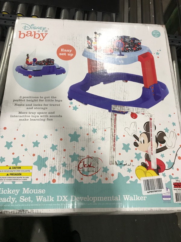 Photo 4 of Disney Baby Ready, Set, Walk! Dx Walker, Mickey Modern Play