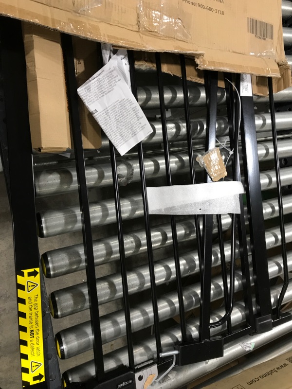 Photo 1 of Regalo Easy Step Extra Tall Walk Thru Baby Gate, Bonus Kit, Includes 4-Inch Extension Kit, 4 Pack of Pressure Mount Kit and 4 Pack of Wall Cups and Mounting Kit, Black
Item Dimensions LxWxH	36.5 x 1 x 36 inches