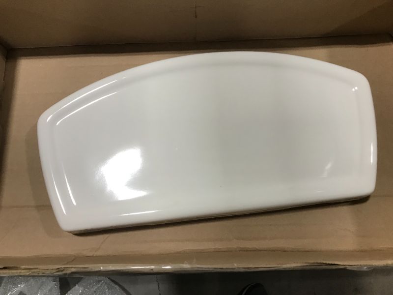 Photo 2 of American Standard 735121-400.222 Cadet and Glenwall Right-Height Toilet Tank Cover for Models 4021, Linen