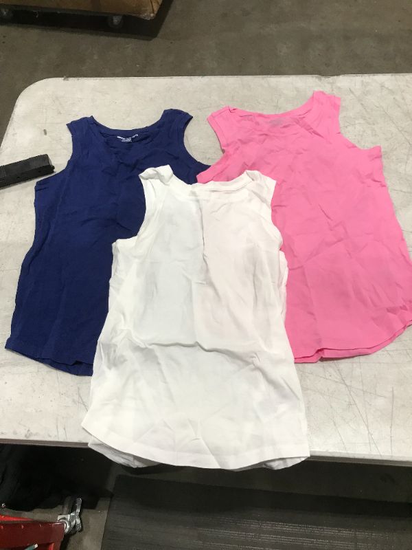 Photo 1 of Amazon Essentials girls tank top - XL - 3PK multicolor