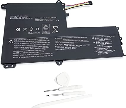 Photo 1 of HCSK L15C3PB1 Laptop Battery compatable with Lenovo IdeaPad 330S-14AST 330S-14IKB 330S-15ARR 330S-15AST 330S-15IKB Series 5B10Q39202 L15L3PB0 5B10Q39201 L15C3PB1 5B10Q39205 11.25V 52.5Wh