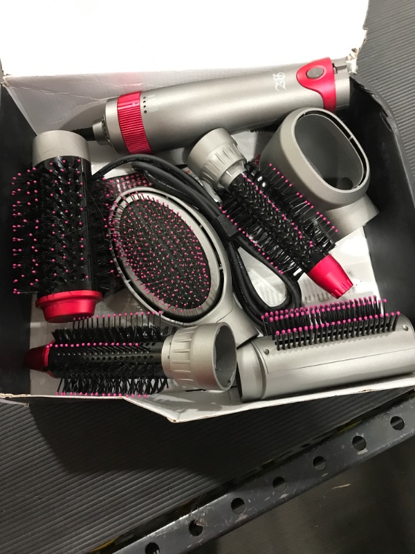 Photo 2 of 6 in 1 Hair Dryer Brush and Volumizer ***HAIRS ON ATTACHMENTS***