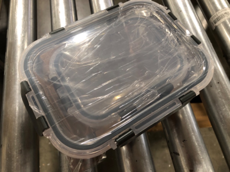 Photo 2 of [10-Pack]Glass Meal Prep Containers with Lids 