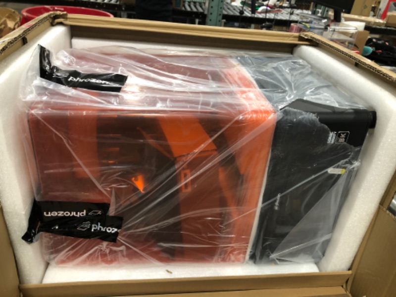 Photo 1 of Phrozen Sonic Mighty 8K LCD Resin 3D Printer, Monochrome/Mono LCD Screen, Mass-Produce 3D Printed Models with Ultra-high 8K Resolution, L21.8 x W12.3 x H23.5 Printing Volume **INSIDE HAS SOME RATTLING SOUNDS, COULD BE BROKEN PARTS**