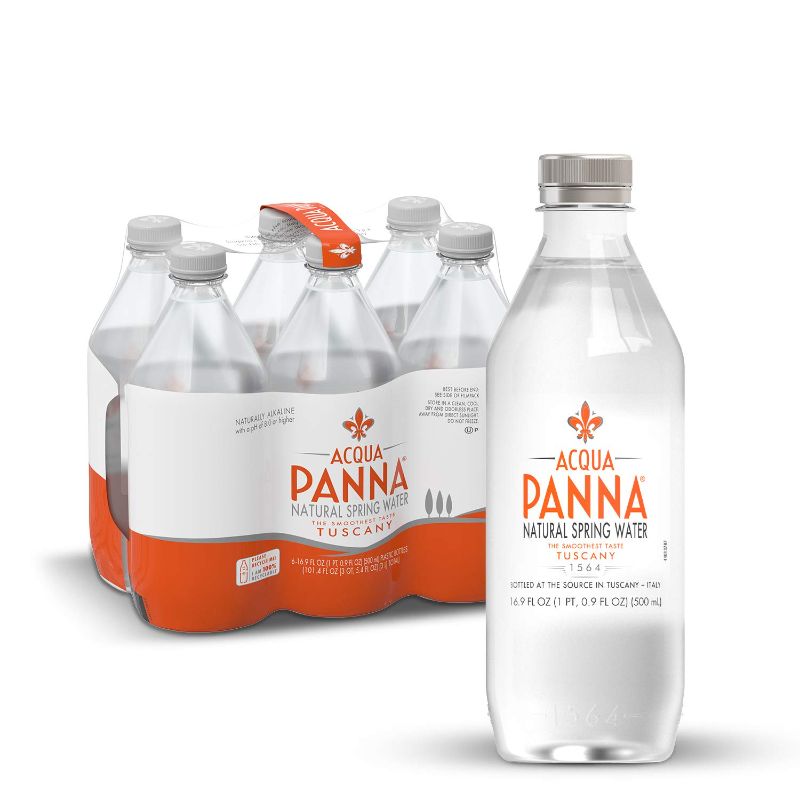 Photo 1 of Acqua Panna Natural Spring Water Pet 16oz
