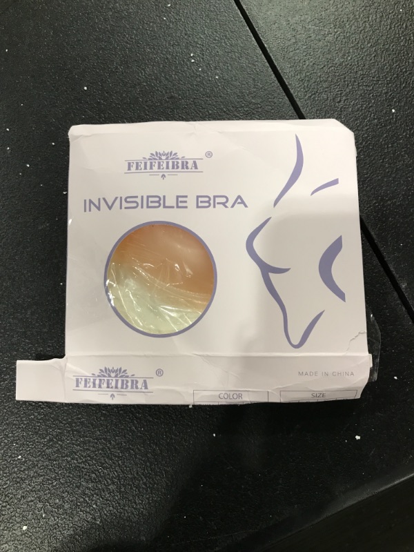 Photo 2 of Adhesive Bra Strapless Sticky Invisible Push up Reusable Silicone Bra The Best Off Backless Viscous Bra for Women