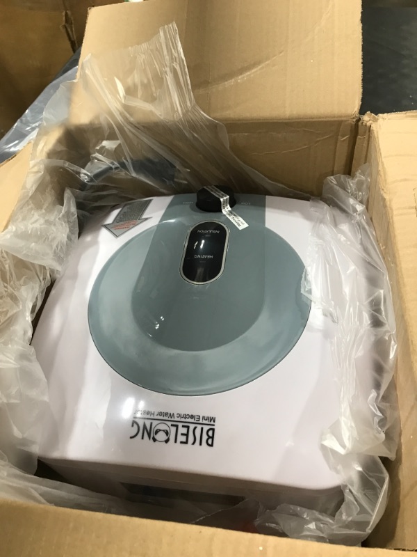Photo 2 of 110V-120V 1.5Kw Electric Tank Hot 2.5 Gallon Water Heater Storage?Small Under Sink Counter RV TR Endless Trailer Kitchen Compact Point-of-Use,1 PCs 16” Long 1/2”FIP Stainless Steel Water Hoses 9.5L

