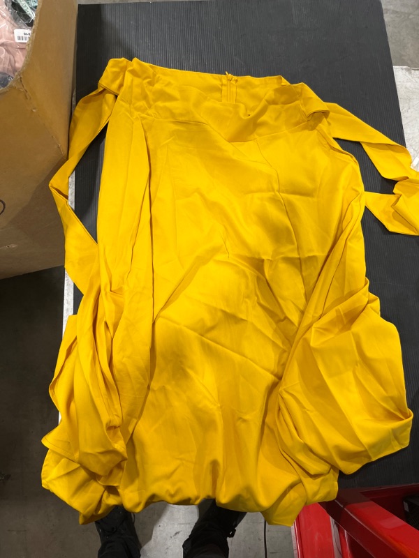 Photo 1 of Women's Yellow Dress Bottom with Pockets, Unknown Size