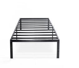 Photo 1 of Best Price Mattress 14 Inch Metal Platform Beds W Heavy Duty Steel Slat Mattress Foundation No Box Spring Needed Black
