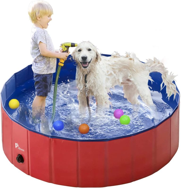 Photo 1 of   Foldable Pet Swimming Pool Portable 55''X12''