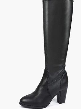 Photo 1 of  Women's Chunky Heel Knee High and Up Boots SIZE 9