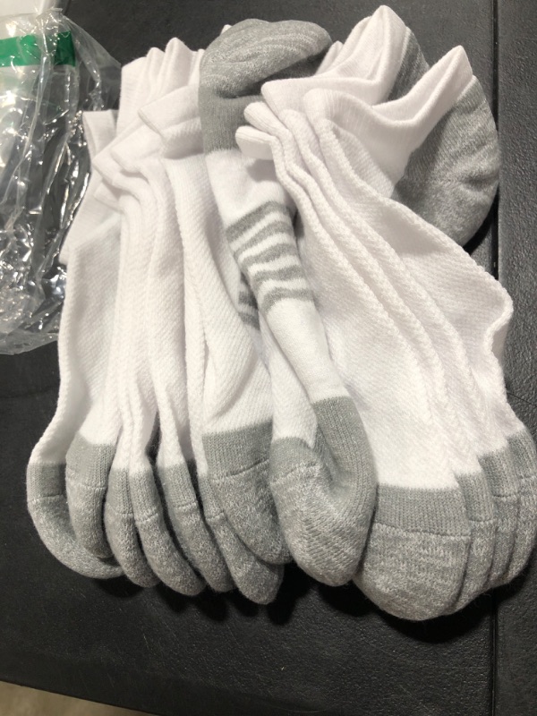 Photo 1 of 6 Pairs of white socks 