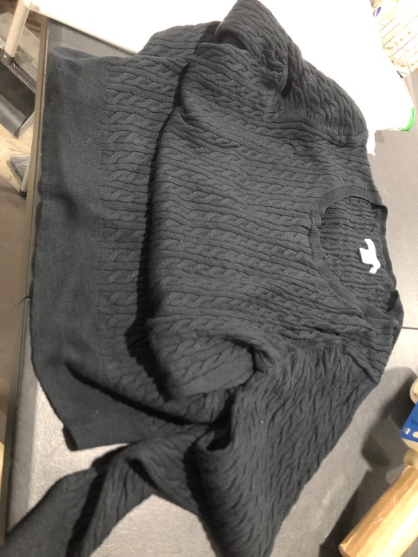 Photo 1 of Amazon Essentials size M black sweater 