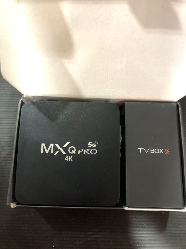 Photo 2 of MXQ Pro 5G Android 10.0 TV Box CICCI Pro 2021 Upgraded Version Ram 2GB ROM 16GB Android Smart Box H.265 HD 3D Dual Band 2.4G/5.8G WiFi Amlogic S905W Quad Core Home Media Player