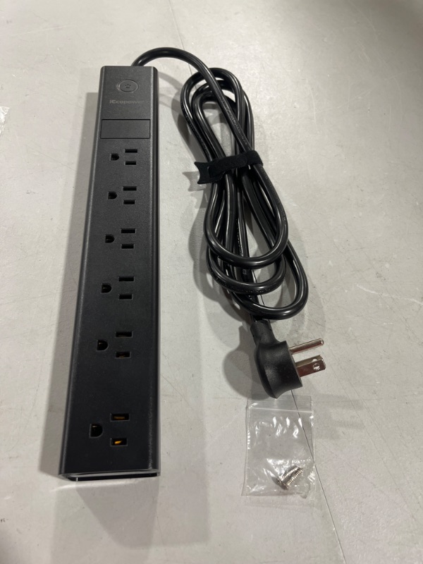 Photo 1 of  6-Outlet Surge Protector - 1 