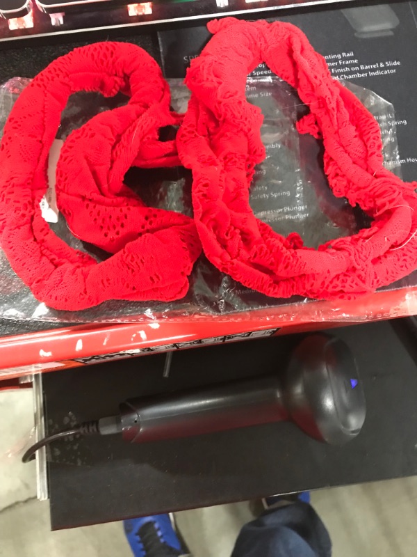 Photo 2 of 2pk red hair scrunchies