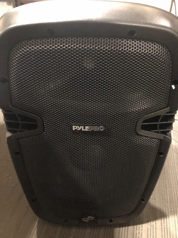 Photo 2 of PYLE Pyle Pro 10 Powered Speaker with mp3 bluetooth record function