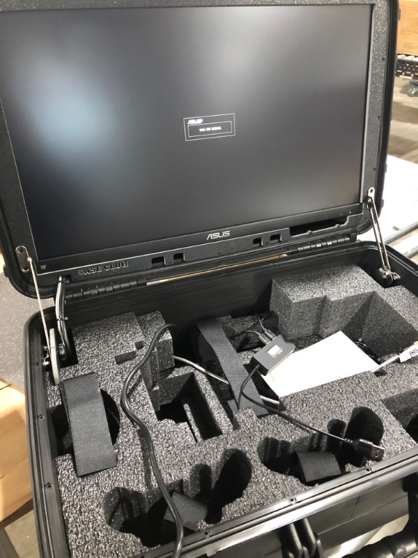 Photo 2 of Case Club Xbox Series X or S Pro Portable Gaming Station with Built-in 24" 1080p Monitor, Cooling Fans. Fits Console, Controllers, & Games, which are NOT Included 1MS / 144 Hertz Pro Version (1ms/144hz)