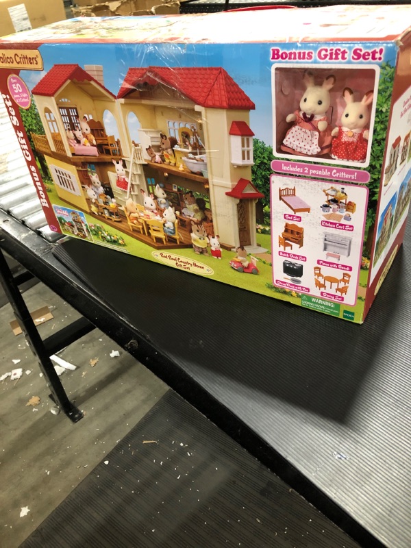 Photo 9 of Calico Critters Red Roof Country Home Gift set, Cottage