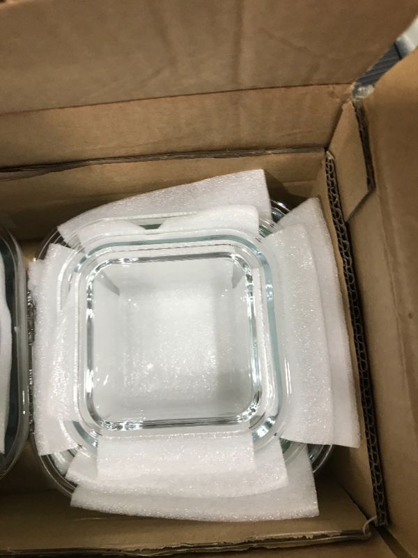 Photo 1 of 8 Pack Glass Food Storage Containers with Lids, Vtopmart Glass Meal Prep Containers, Airtight Glass Bento Boxes with Leak Proof Locking Lids, for Microwave, Oven, Freezer and Dishwasher
