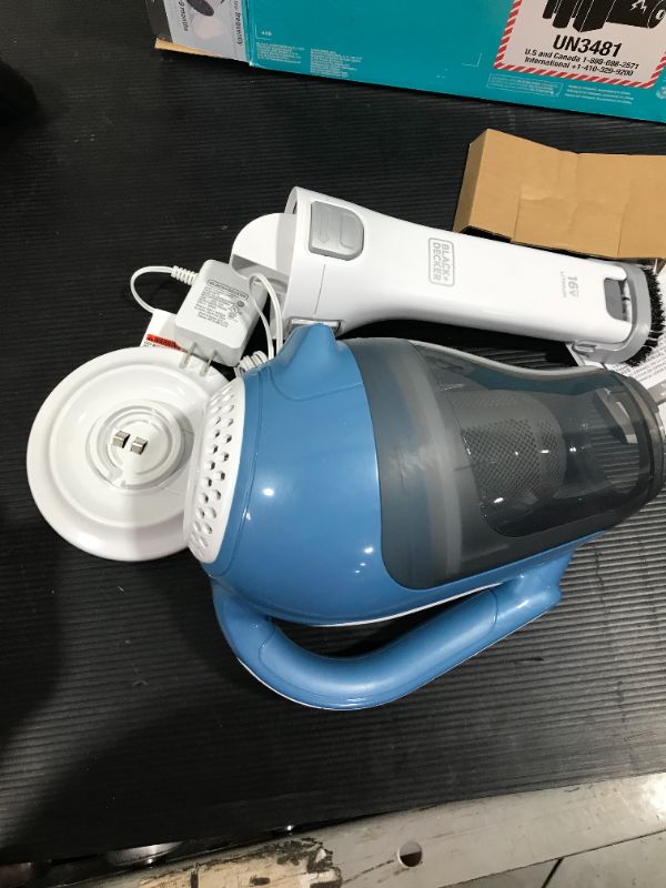 Photo 2 of 16-Volt Max Cordless Lithium DustBuster Hand Vacuum