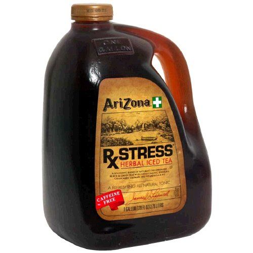 Photo 1 of Arizona Tea, 128 Fl. Oz (Pack of 2) (Rx Stress Herbal Iced Tea)
EXP DATE UNKNOWN