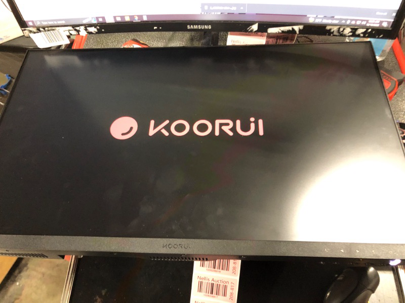 Photo 3 of KOORUI 24 Inch Computer Monitor, 3-Sided Frameless Gaming Screen FHD 1920x1080 Display with HDMI & VGA Interface, 75Hz, IPS, 4ms, VESA Mountable, Low-Blue Light PC Monitor for Office Work https://a.co/d/9p4Q6lp