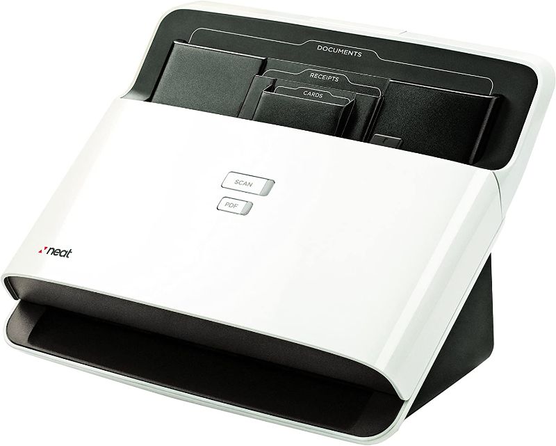 Photo 1 of The Neat Company NeatDesk Desktop Scanner and Digital Filing System, Home Office Edition, 2005410--MAC COMPATIBLE--
