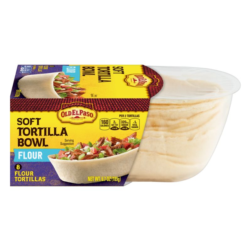 Photo 1 of   Old El Paso Stan 'N Stuff Soft Flour Tortillas - Pack of 3 (8 count in Each Box) - Product of Mexico