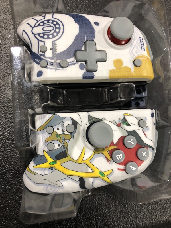 Photo 2 of HORI Nintendo Switch Split Pad Pro (Pokemon Legends: Arceus) Ergonomic Controller for Handheld Mode - Officially Licensed By Nintendo & Pokemon Company International - Nintendo Switch; Pokemon Arceus