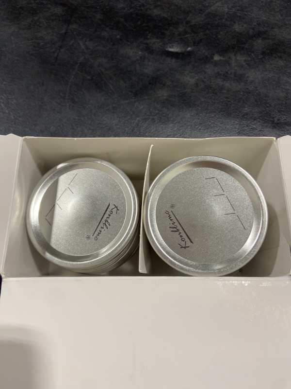 Photo 2 of 100-Count Canning Lids Wide Mouth Canning Lids for Ball Kerr Jars Split-Type Metal Mason Jar Lids and Secure Canning Jar Lids, 100% Fit for Wide Mouth Jars Lids(100-Count, 86mm) KW-Mason Jar Lids (100-Count, 86mm)