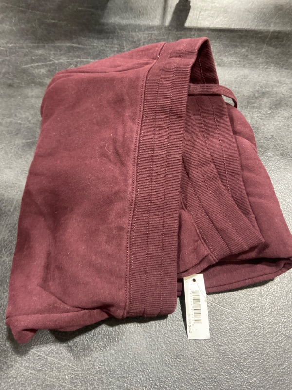 Photo 2 of Amazon Essentials Women's French Terry Fleece Jogger Sweatpant (Available in Plus Size) XX-Large Burgundy