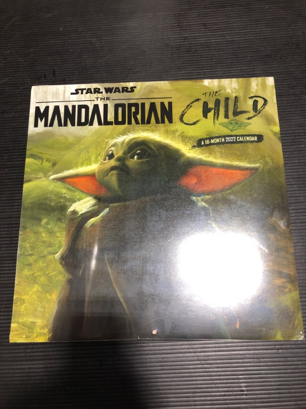 Photo 2 of 2022 Star Wars: The Mandalorian - The Child Wall Calendar